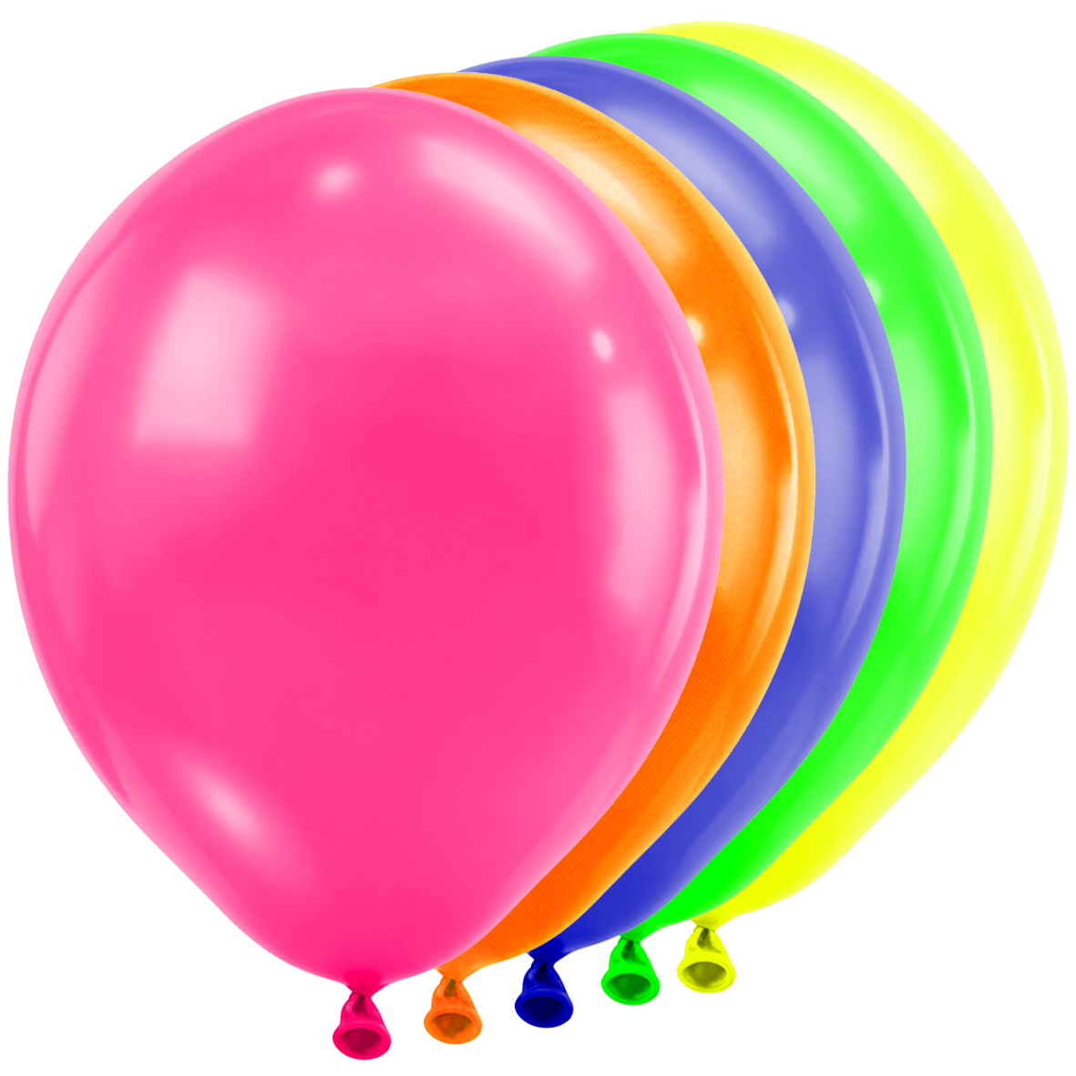 25 Luftballons -  Ø46 cm - Neon Assorted