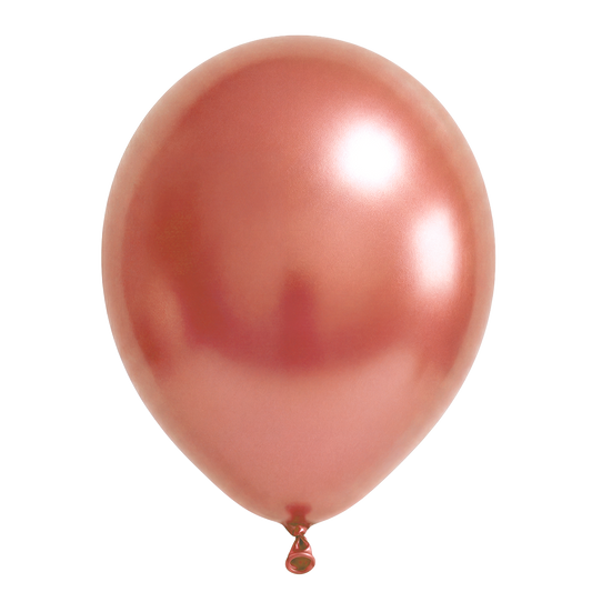 25 Luftballons -  Ø46 cm - Metallic Rose Gold