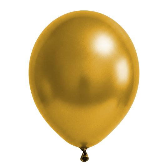 25 Luftballons -  Ø46 cm - Metallic Gold