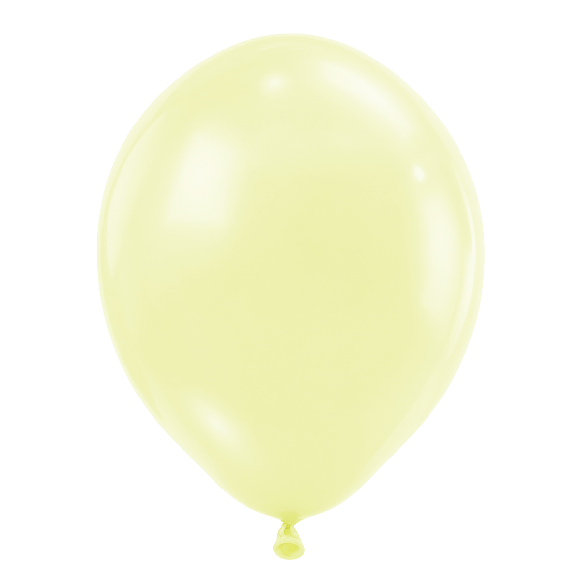25 Luftballons -  Ø46 cm - Pastel Matte Yellow