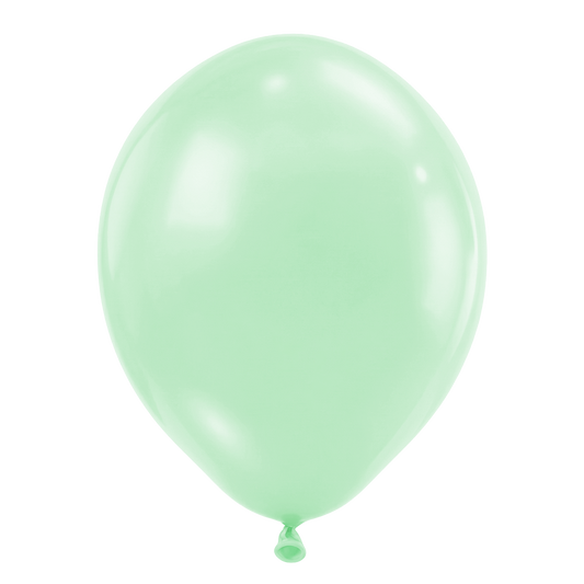 25 Luftballons -  Ø46 cm - Pastel Matte Green