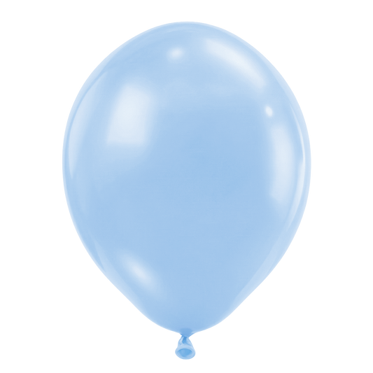 25 Luftballons -  Ø46 cm - Pastel Matte Blue