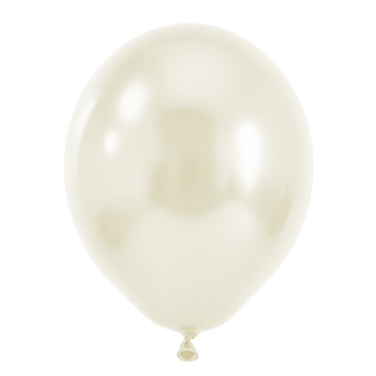 15 Luftballons -  Ø46 cm - Silk Oyster White