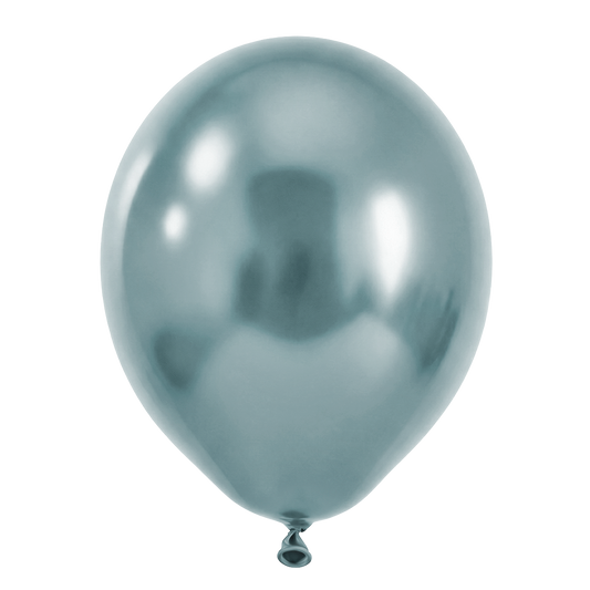 15 Luftballons -  Ø46 cm - Silk Arctic Blue