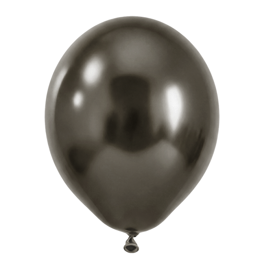 15 Luftballons -  Ø46 cm - Silk Midnight Grey