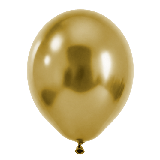 15 Luftballons -  Ø46 cm - Reflex - Gold