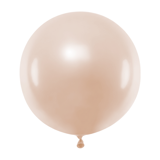3 Luftballons -  Ø61 cm - Creamy Blush