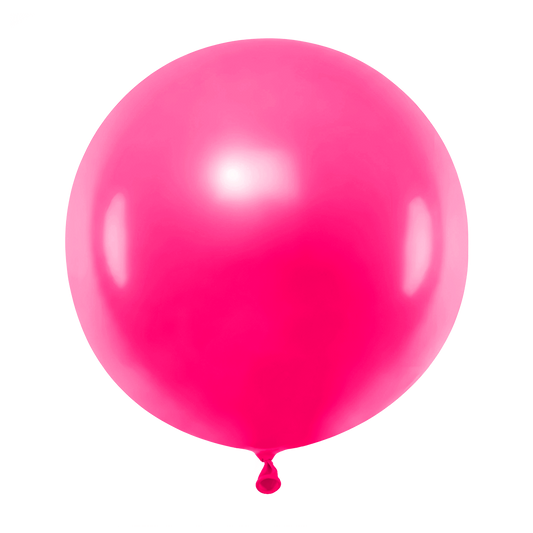 3 Luftballons -  Ø61 cm - Neon Fuchsia