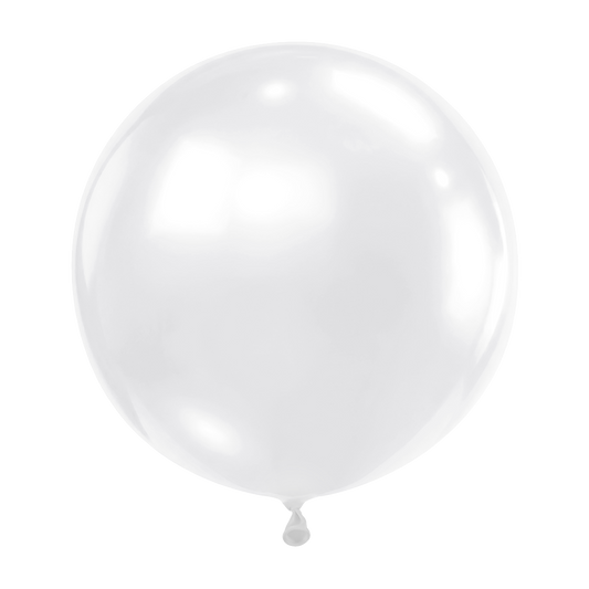 3 Luftballons -  Ø61 cm - Pearl White