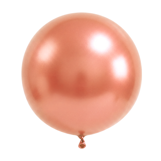 3 Luftballons -  Ø61 cm - Metallic Rose Gold