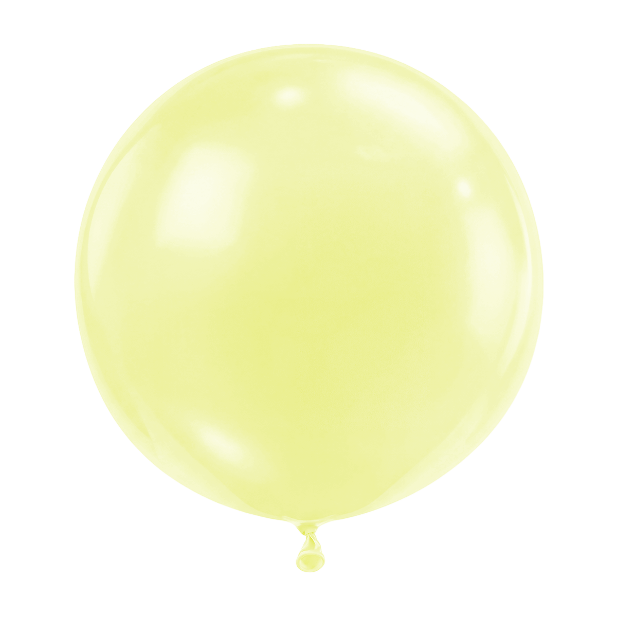 3 Luftballons -  Ø61 cm - Pastel Matte Yellow