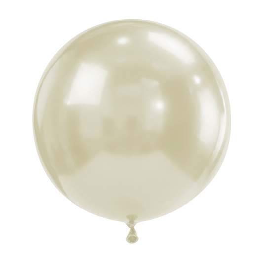 3 Luftballons -  Ø61 cm - Silk Oyster White
