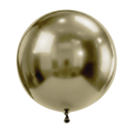 3 Luftballons -  Ø61 cm - Reflex - Champagne