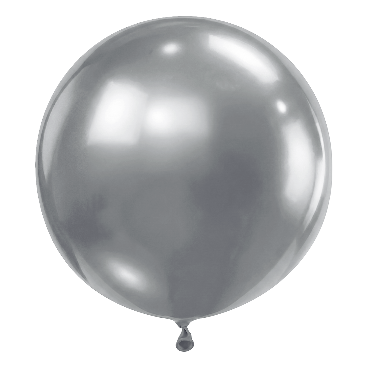 2 Luftballons -  Ø91 cm - Pearl Silver