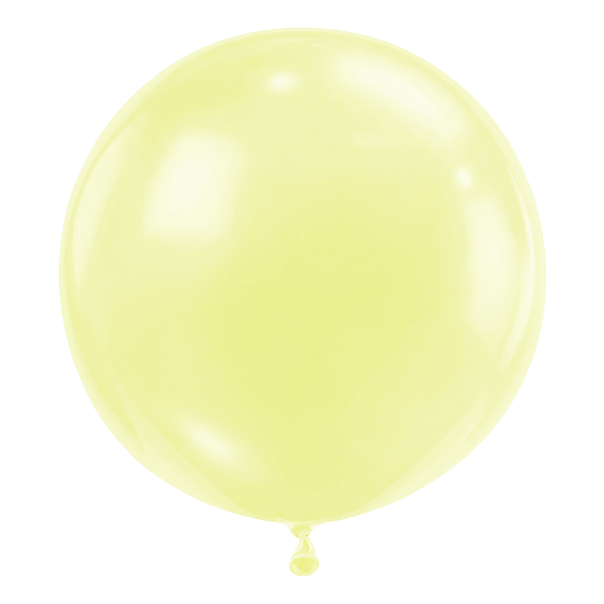 2 Luftballons -  Ø91 cm - Pastel Matte Yellow