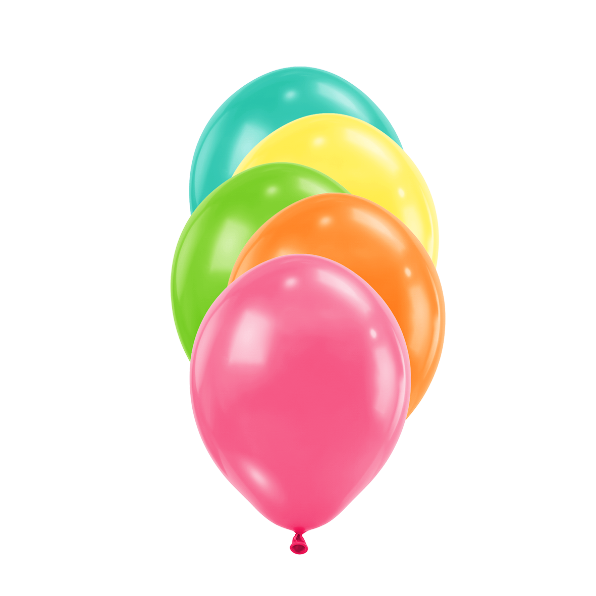 50 Luftballons -  Ø12 cm - Tropical Assorted