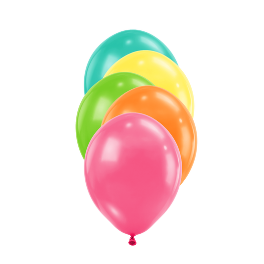 50 Luftballons -  Ø12 cm - Tropical Assorted