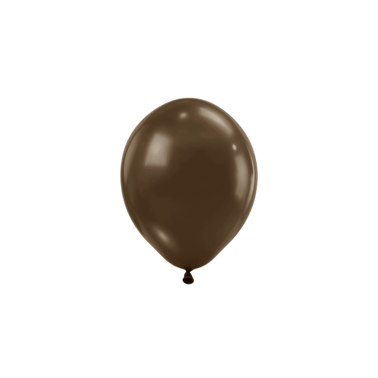 50 Luftballons -  Ø12 cm - Chocolate Brown