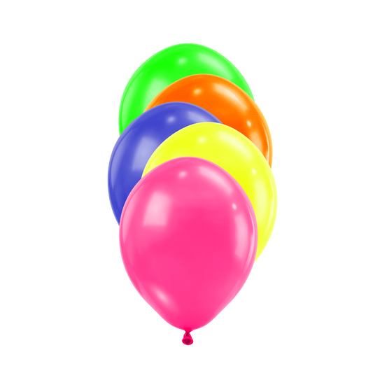 50 Luftballons -  Ø12 cm - Neon Assorted