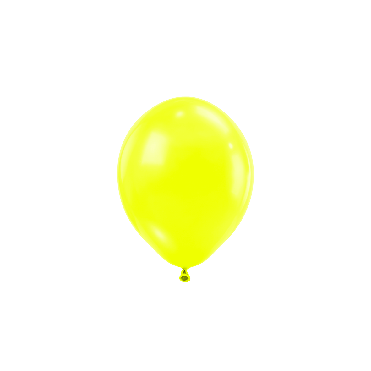 50 Luftballons -  Ø12 cm - Neon Yellow