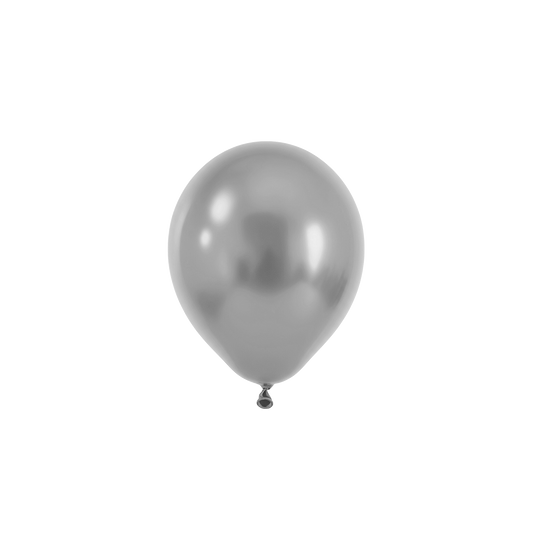 50 Luftballons -  Ø12 cm - Pearl Silver