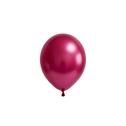 50 Luftballons -  Ø12 cm - Metallic Fuchsia