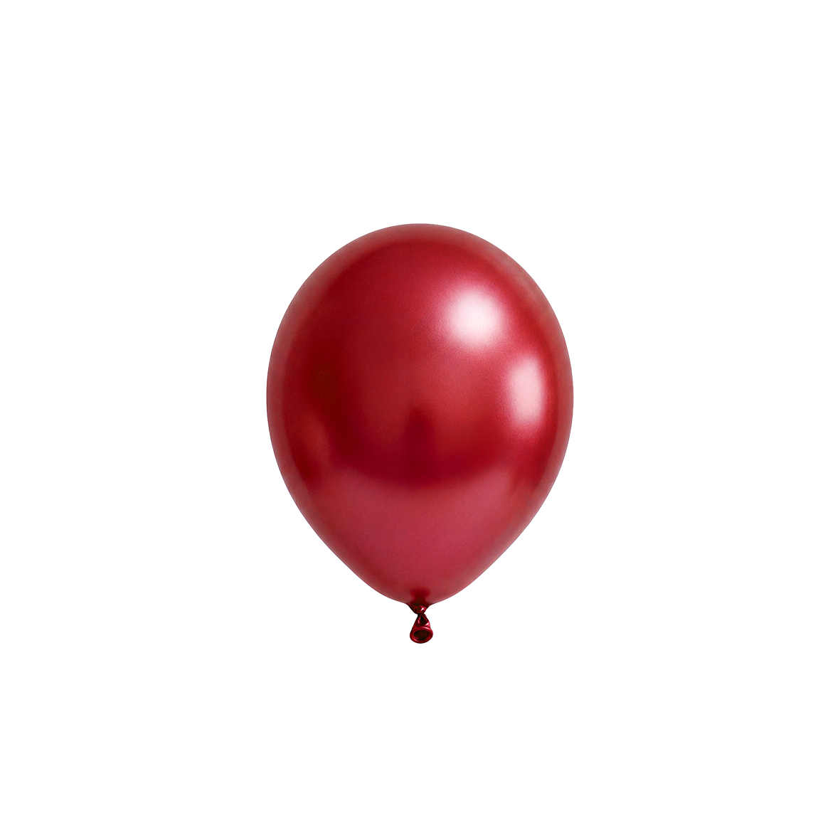 50 Luftballons -  Ø12 cm - Metallic Red