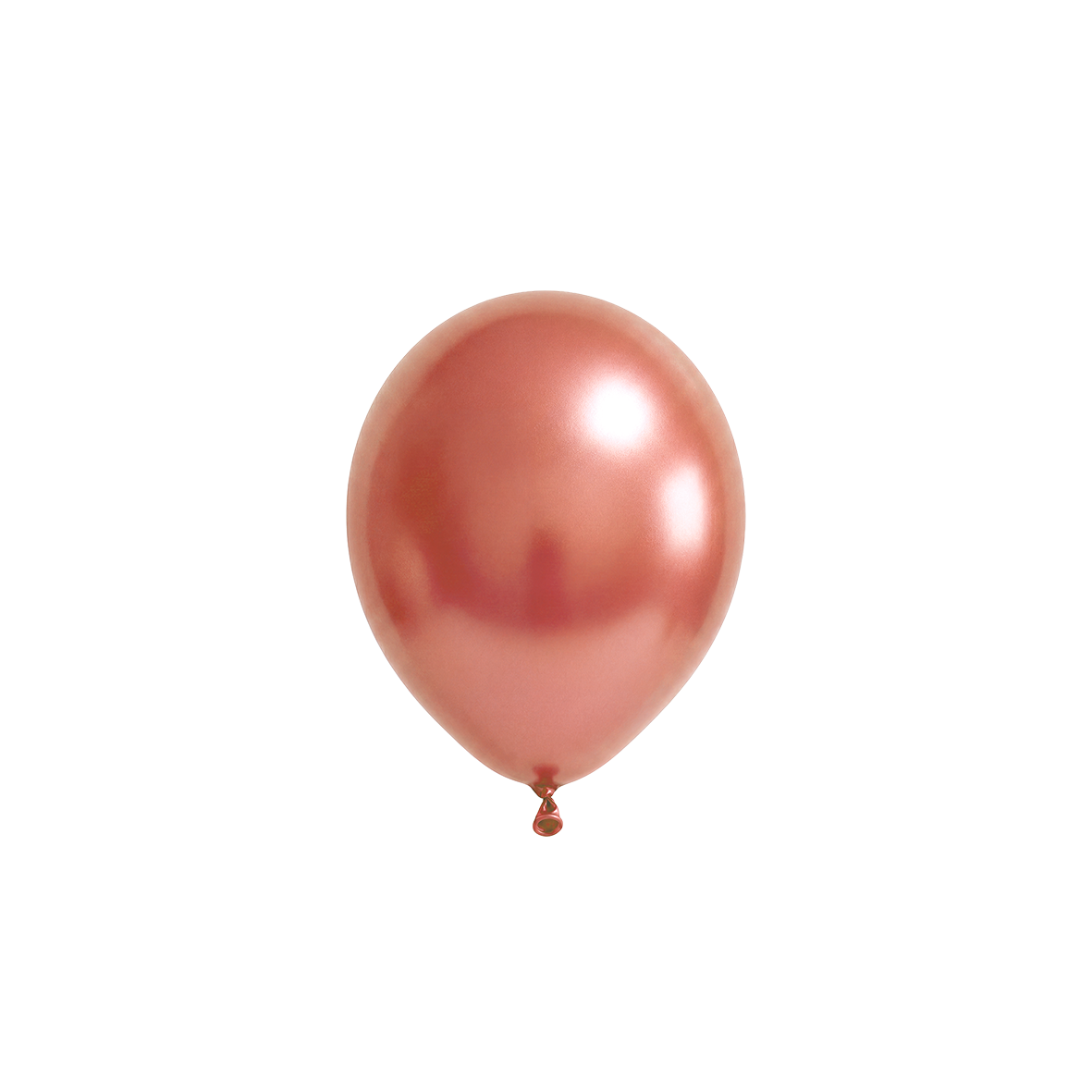 50 Luftballons -  Ø12 cm - Metallic Rose Gold