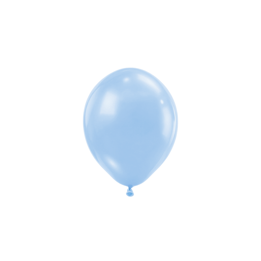 50 Luftballons -  Ø12 cm - Pastel Matte Blue