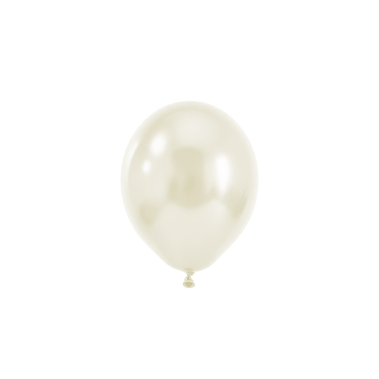 50 Luftballons -  Ø12 cm - Silk Oyster White