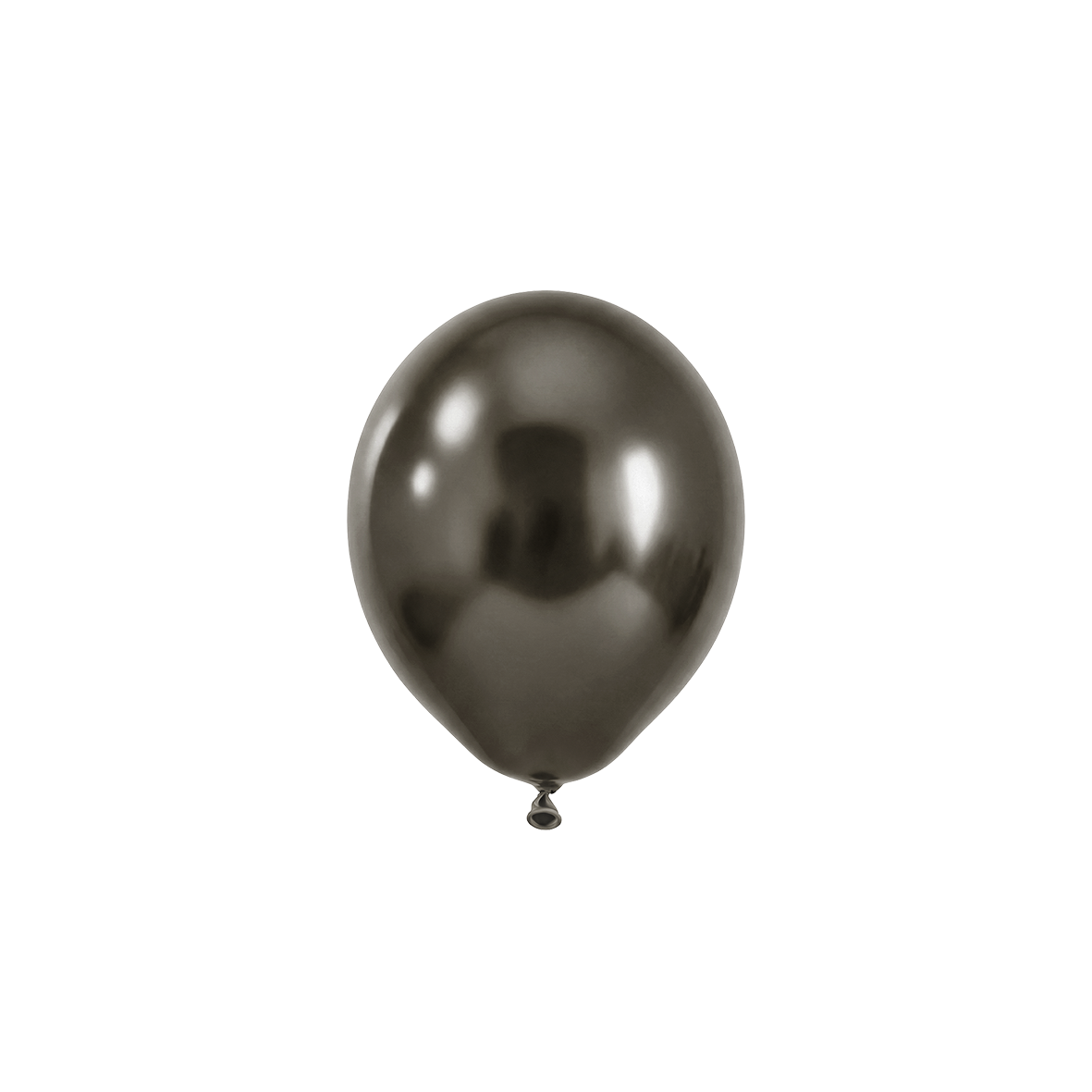 50 Luftballons -  Ø12 cm - Silk Midnight Grey