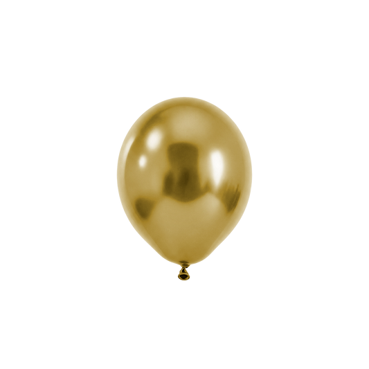 50 Luftballons -  Ø12 cm - Reflex - Gold