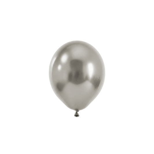 50 Luftballons -  Ø12 cm - Reflex - Silver