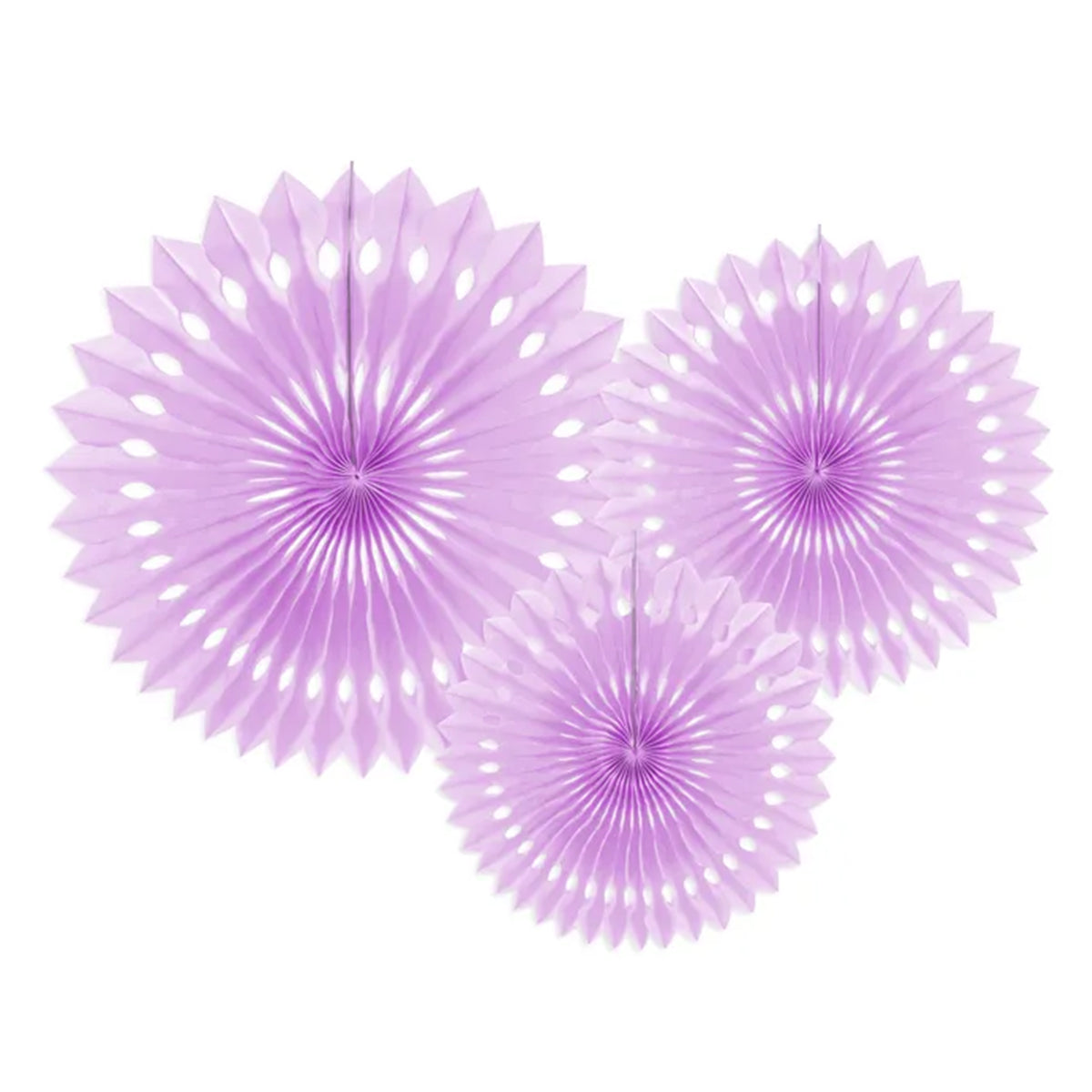 3 Dekorosetten - Lavendel
