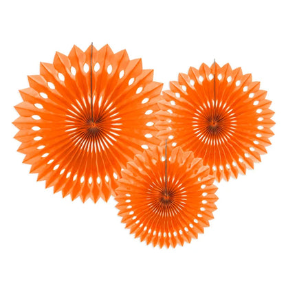 3 Dekorosetten - Orange