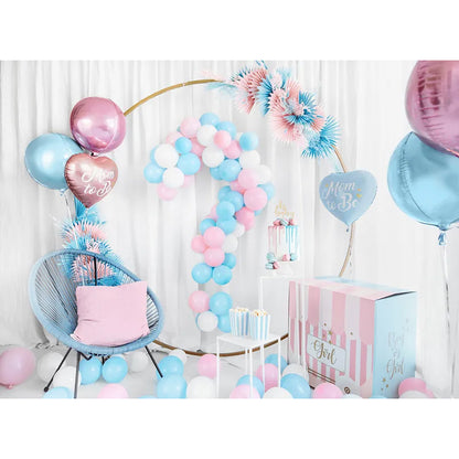 100 Luftballons - Ø 23cm - Pastell Light Blue