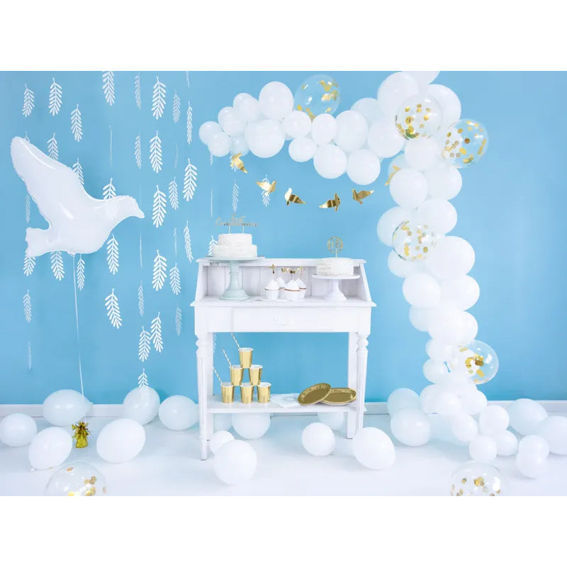 100 Luftballons - Ø 23cm - Pastell Pure White