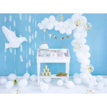 100 Luftballons - Ø 23cm - Pastell Pure White
