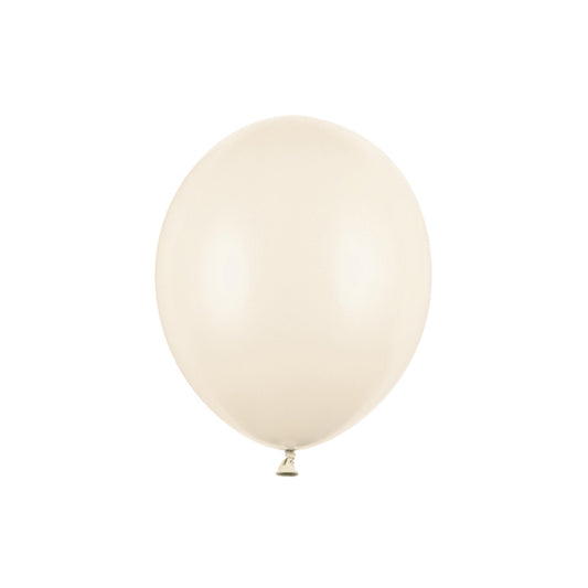 100 Luftballons - Ø 23cm - Pastell helles Nude