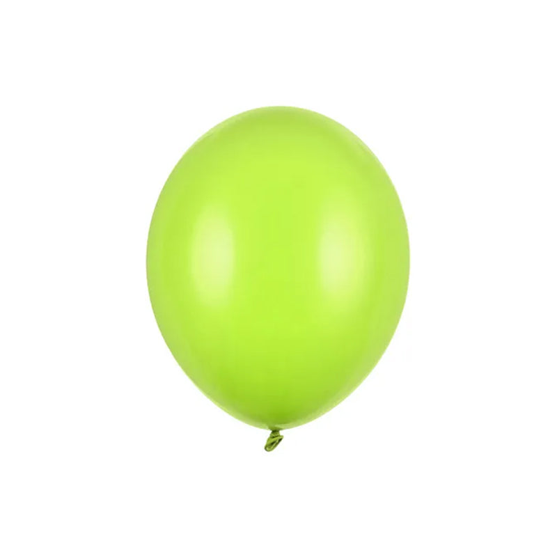 100 Luftballons - Ø 23cm - Pastell Lime Green