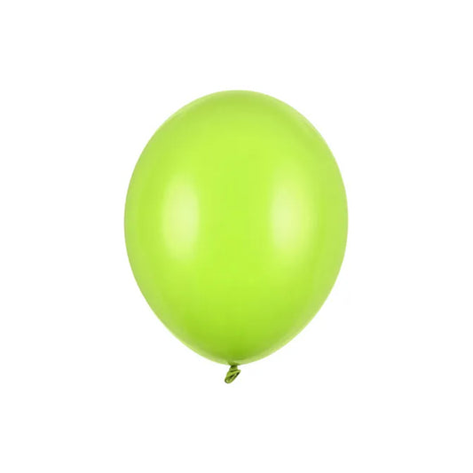 100 Luftballons - Ø 23cm - Pastell Lime Green