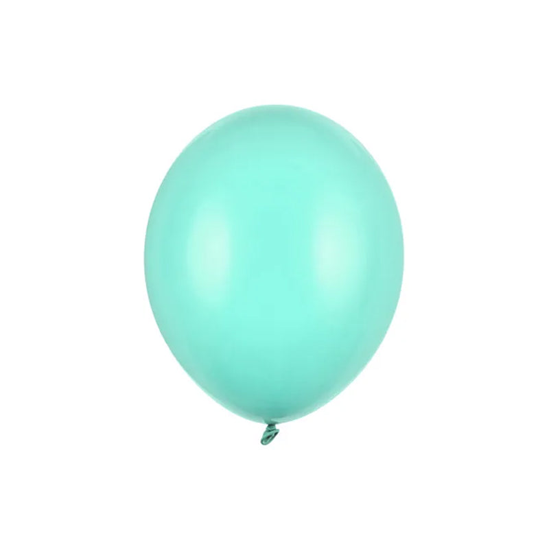 100 Luftballons - Ø 23cm - Pastell Light Mint