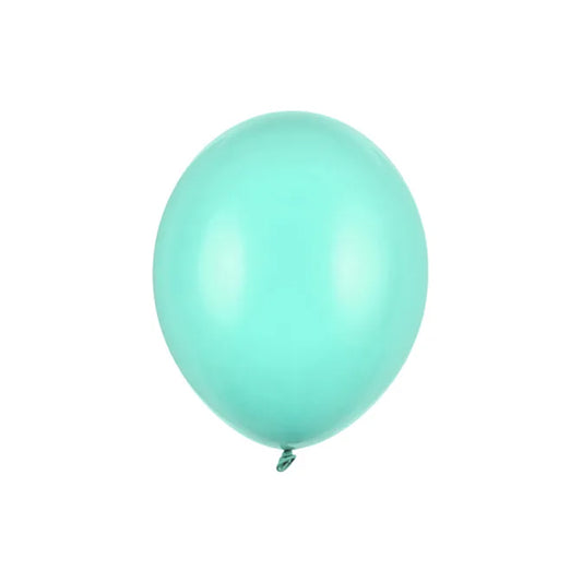 100 Luftballons - Ø 23cm - Pastell Light Mint