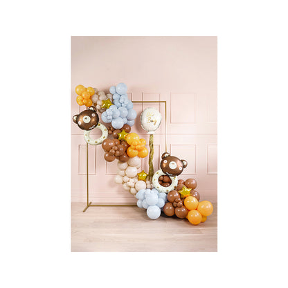 100 Luftballons - Ø 23cm - Pastell Mocca