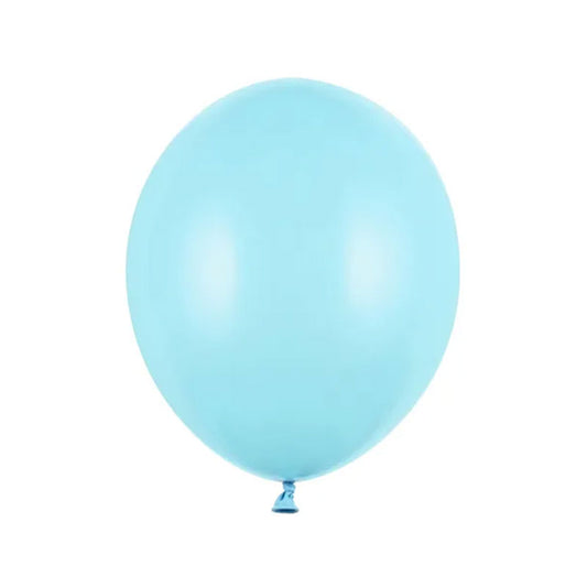 100 Luftballons - Ø 27cm - Pastell Light Blue