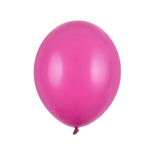 50 Luftballons - Ø 27cm - Pastelll Hot Pink