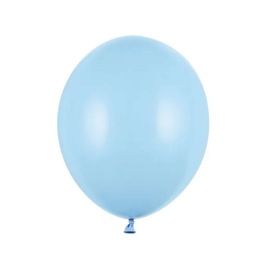 100 Luftballons - Ø 27cm - Pastell Baby Blue
