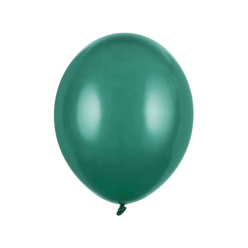 100 Luftballons - Ø 27cm - Pastell Bottle Green