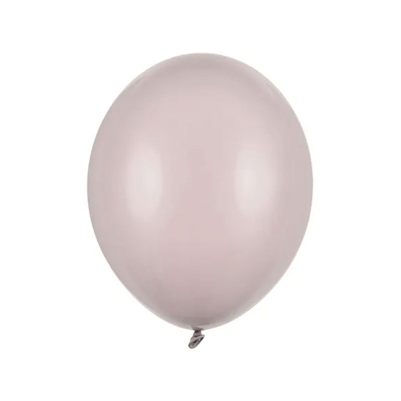 100 Luftballons - Ø 27cm - Pastell Warm Grey