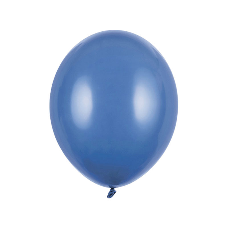 100 Luftballons - Ø 27cm - Pastell Navy Blue